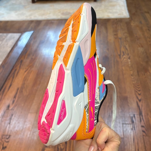 🧡👟PUMA Womens TRC Mira Artisan Lace Up Sneakers Shoes Casual - White. - Picture 6 of 9